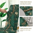 thumbnail image 5 of Yayeee 4 Pack Dining Chair Covers Stretch Parson Chairs Slipcovers Seat Protector, Tiger and Peacock Pattern, 5 of 6