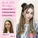thumbnail image 5 of Extensiones para moños de pelo REECHO, minipinza, orejas de gato desordenadas, x2, 5 of 7