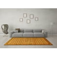 thumbnail image 3 of Ahgly Company Indoor Rectangle Persian Yellow Traditional Area Rugs, 8' x 10', 3 of 4