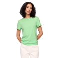 thumbnail image 1 of Camiseta Favorita de Cuello Redondo para Mujer GAP Color Verde Julep Talla S, 1 of 4
