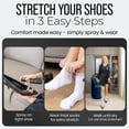 thumbnail image 2 of Spray para estirar zapatos FOOTMATTERS 118 ml suavizante para cuero, 2 of 7