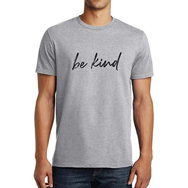 Generic - Men's Be Kind Grey T-Shirt XL - Walmart.com - Walmart.com