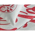 thumbnail image 4 of Ambesonne Live Laugh Love Quilted Bedspread Set 3 Pcs, Retro Stamp, Queen Size, Coconut Red, 4 of 5