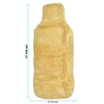 thumbnail image 2 of Eurow Genuine Australian Sheepskin Sideless Seat Cover - Champagne, 2 of 4