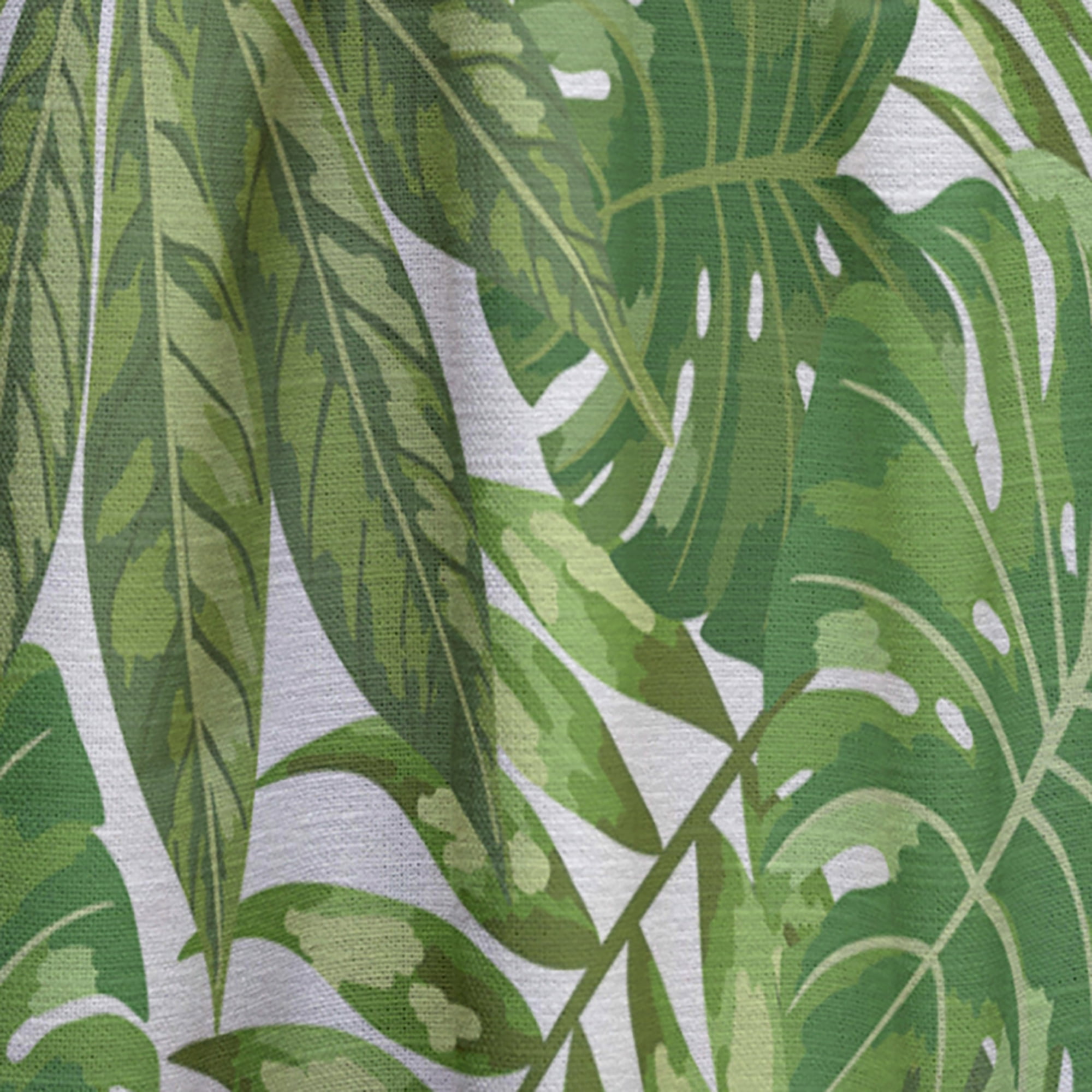 Designart 'Tropical Foliage Mood XIX' Tropical Curtain Panel