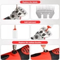 thumbnail image 2 of 900W Professional Electric Sheep Clippers, 6 Speed Heavy Duty Farm Livestock Grooming Kit for Thick Coat Animals,Cats, Dogs, Pets,Red, 2 of 13