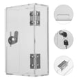 thumbnail image 2 of Transparent Cell Phone Locker for Students Home Workplace 1Set 7.3x4.3x2.4in, 2 of 6
