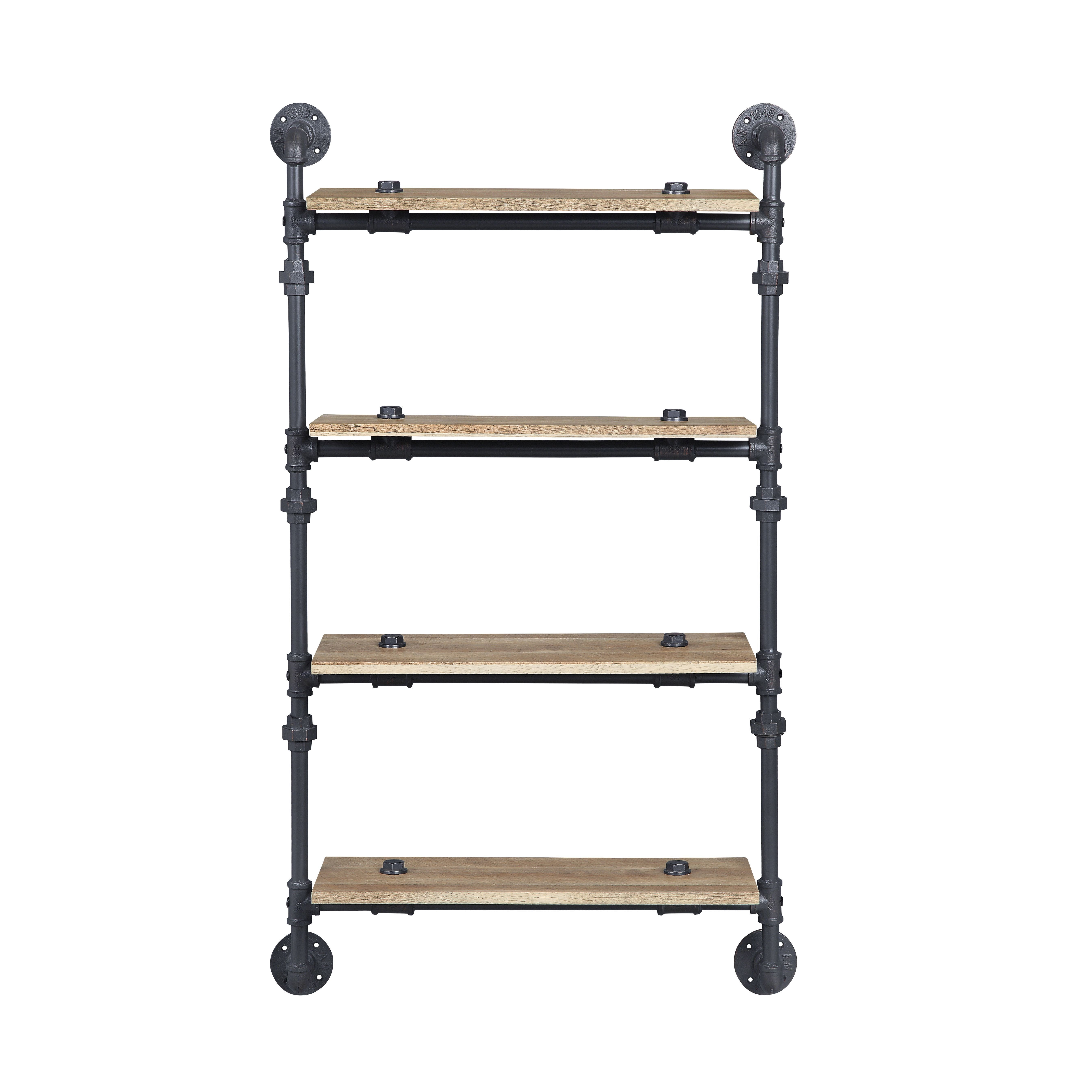 Wall Rack W/4 Shelves