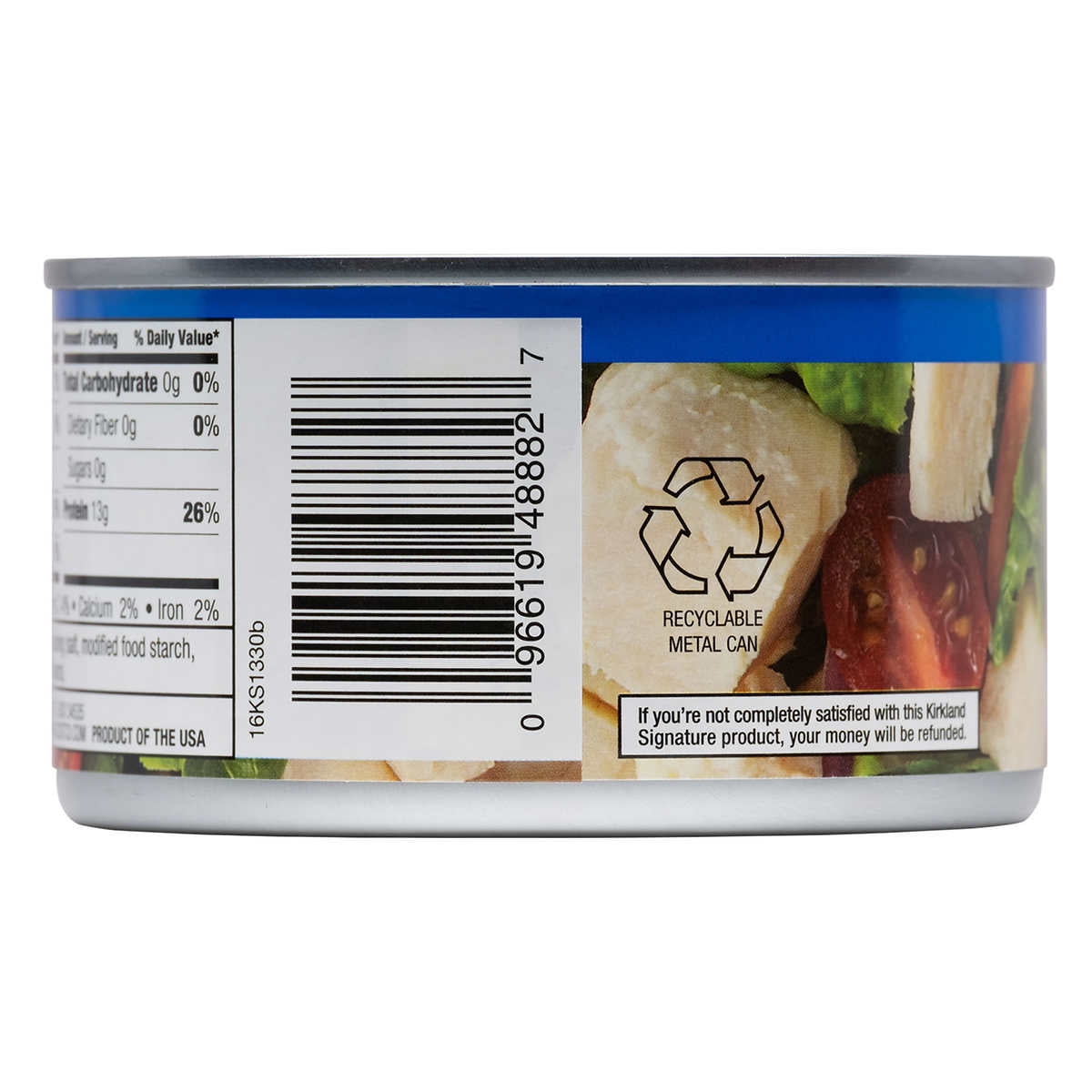 Kirkland Signature Premium Chunk Chicken Breast Packed in Water 12.5oz Each 6 Pk