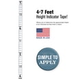 thumbnail image 6 of Height Indicator Tape for Wall/Doorway - Identify Suspects - Adhesive Backing, 6 of 6