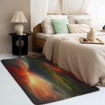 thumbnail image 3 of Volcano Area Rug - 4x5 Rug - Volcano Rug - Lava Mountain Area Rug - Hot Lava Rugs - Volcanic Carpet S-&287, 3 of 7