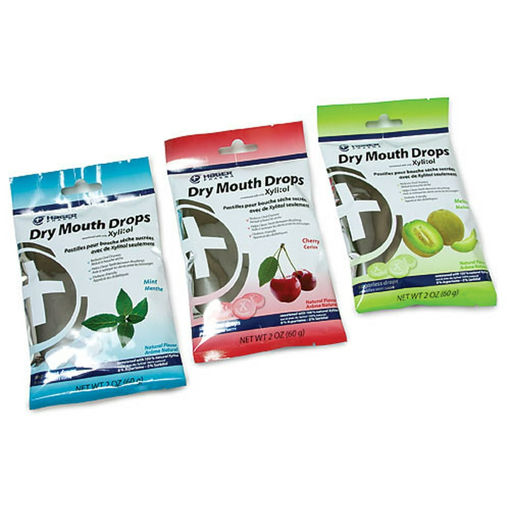 Hager Pharma Dry Mouth Drops Assorted Case of 12 2 oz Walmart