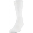 thumbnail image 2 of Gildan Men's Performance Crew Socks, 12-Pairs Large White, 2 of 6