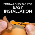 thumbnail image 2 of Duracell EasyTab 13 Hearing Aid Batteries, Size 13 - Orange, 16 Pack, 2 of 8