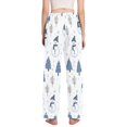 thumbnail image 3 of FORMRS Women's Pajama Pants with Pockets Soft Comfy Loungewear Sleep Bottom, Sizes S-2XL, Cartoon Snowmen, 3 of 8