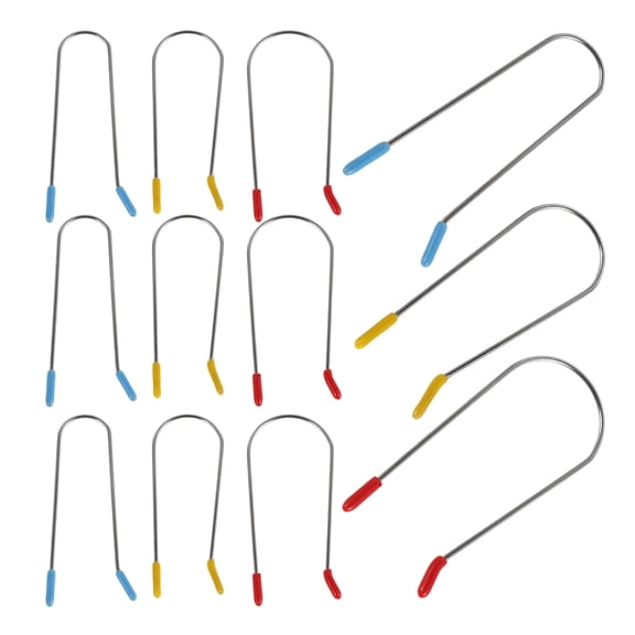 24Pcs Hot Curler Clips Replacement Kit, Stainless Steel Hot Roller Clips Securing Pins