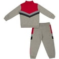 thumbnail image 2 of Toddler Colosseum  Heather Gray Ohio State Buckeyes Clarence Fleece Quarter-Zip Sweatshirt & Sweatpants Set, 2 of 2