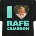 thumbnail image 2 of Outer Banks I Heart Rafe Cameron Adult Black Crew Neck Short Sleeve T-shirt-XL, 2 of 3