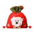 thumbnail image 2 of EUDIDV Xmas Decor Items Christmas Portable Bag Christmas Children Candy Bag Gift Bag Decoration Blessing Bag Christmas Ornaments, 2 of 2