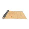 thumbnail image 2 of Ahgly Company Indoor Square Solid Orange Modern Area Rugs, 7' Square, 2 of 4