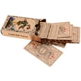 thumbnail image 5 of Cartas de Tarot de lámina de oro nuevo de oro rosa, juego de mesa de Tarot, juguete de PVC resistente al agua y al desgaste, exclusivamente para ventas directas, 5 of 5