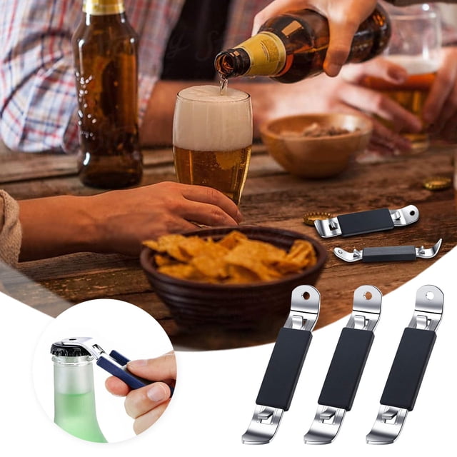 Head Can Opener & Functional With Convenience Cup with Lid Pack Openers Sellers Choice Rabbit Corkscrew Opener Glass Holder Countertop Disposable Cups Glasses Openers Sellers Disposable