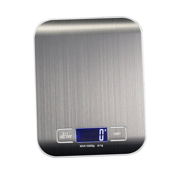Báscula de cocina, báscula electrónica ligera antideslizante para granos de café, práctica para restaurante, salón de té, Hardware para granos de café Batería 10KG