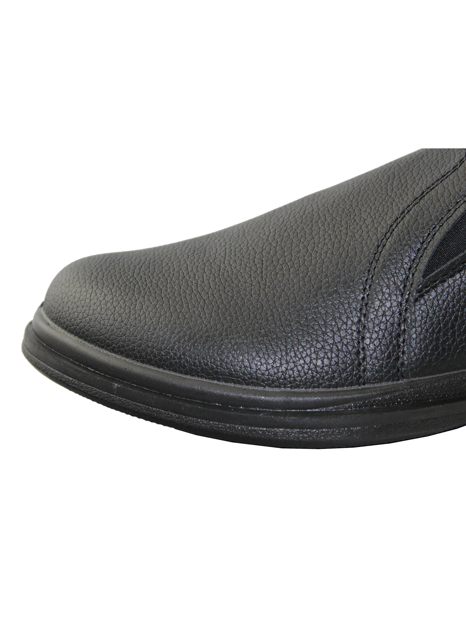 Tanleewa Men's Leather Work Shoes Anti-slip Waterproof Pull-on Casual Dress Shoe Size 10.5 - image 4 of 5