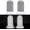Gray, variant on Reflective Embroidery Machine Thread for Sewing, 2 Pack Reflect High-Visibility Polyester Sewing Thread Supplies 200M(218Yds) Each Spool for Hand Embroidery DIY Crafts (Black)
