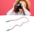 thumbnail image 1 of 120cm / 47.2in Camera Strap, Braided Camera Neck Shoulder Strap, Polyester Fiber Portable Strap Universal for Digital Cameras,DSLRs,Digital SLRs, Cameras,Cell Phone Cases., 1 of 8