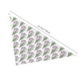 thumbnail image 3 of Uemuo Tulips Flowers Pattern Dog Bandanas ,Pet Scarf,Cat Bandanas Bibs,Stylish Pet Wear,Triangle Dog Scarf for Medium Dog or Cat, 3 of 6