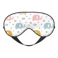 thumbnail image 6 of Rocae Little Elephant for Mask for Women Men, Luxury Eye Cover Eye Shade with Adjustable Strap for Travel, Nap, Meditation, 6 of 7