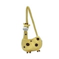 thumbnail image 3 of Segolike Cartoon Giraffe Crossbody Bag Zipper Pouch Cute Portable Giraffe Shape Plush Bag, 3 of 7