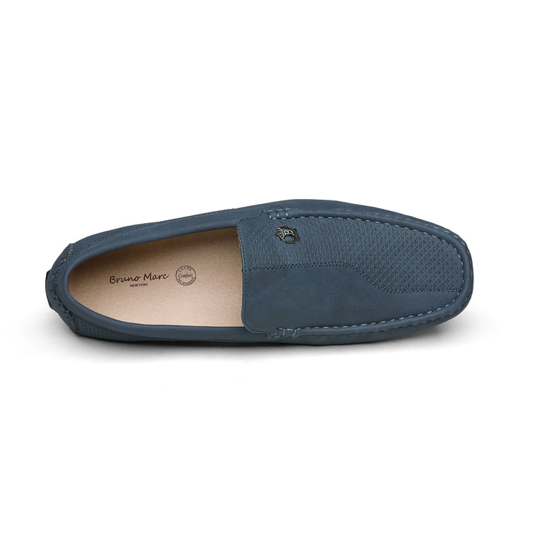 〽️Men\'s Navy Bruno Marc  Penny Moccasins Comfortable Casual Dress Loafers Amazon.com | Bruno Marc Men main image 3