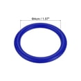thumbnail image 2 of Unique Bargains 4cm Plastic Carnival Ringtoss Rings Hoop Party Favor Game, Blue 24 Pack, 2 of 5