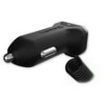 thumbnail image 2 of Qmadix Qualcomm Quick Charge (3.0) Coiled 7Ft USB-C Car Charger - Black, 2 of 3