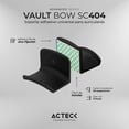 thumbnail image 4 of Soporte Base universal adhesivo Acteck VAULT BOW SC404 Negro Modelo AC-936583, 4 of 6