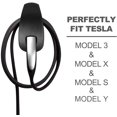 thumbnail image 2 of Tesla Charging Cable Organizer,Wall Mount Connector Holder, Charger Cable Holder Adapter with Chassis Bracket,Compatible with Model 3/S/Y/X, 2 of 8