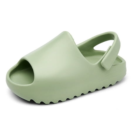 

Engtoy Toddler Kid s Slide Sandals Slip-On Soft Comfy Summer Beach Water Shoes