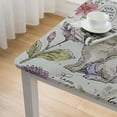 thumbnail image 5 of BANET Rectangle Tablecloth, Backed Table Cloth, Easter Egg Basket 36*36, 5 of 8