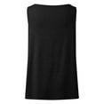 thumbnail image 3 of Womens Tank Tops Loose Fit V Neck Ruched Sleeveless Tops Casual Basic Shirts Bar Tops for Women Women's Top Satin Tops Women Silk Top Sequin Too Backless Top Women Bartender Top Women Breathe Top, 3 of 5