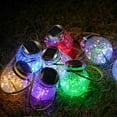 thumbnail image 2 of Luces solares, luces decorativas para exteriores, luces de jardín, luces colgantes, luces de deseos, luces de calle, latas de vidrio creativas, luces LED agrietadas, 2 of 5