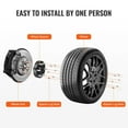 thumbnail image 7 of 1.5" Thick 6-Lug Wheel Spacers (6x5.3" Bolt Circle) - 4-PC Forged Adapter Kit - Black, 7 of 7