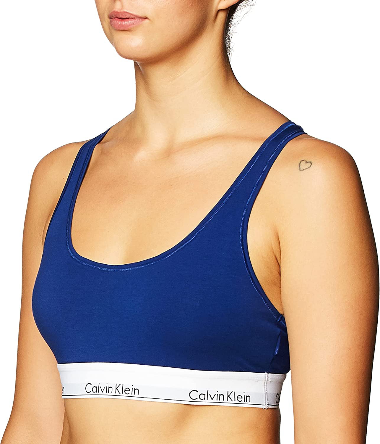 Calvin Klein Women's Modern Cotton Unlined Wireless Bralette - Walmart.com