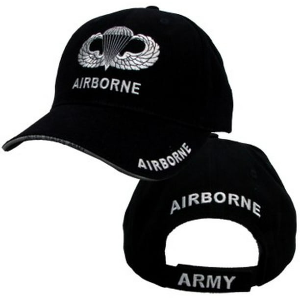 Army Airborne Jump Wings Embroidered Ball Cap