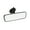 Black, variant on M Buder Universal Suction Cup Rearview Mirror Wide Angle Rear View Mirror for Cars Vehicles SUVs Trucks, 9.84 inches / 25 cm Extended Blind Spot Eliminator, Safe Driving Accessory, Black