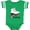 Football Green and White, variant on Inktastic Girls I Heart Skating Girls Baby Bodysuit