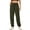 Army Green, variant on Stamzod Womens Sweatpants with Pocket Solid Color Elastic Waist Drawstring Joggers Pants Casual Loose Straight Athletic Pants for Women Army Green XXL