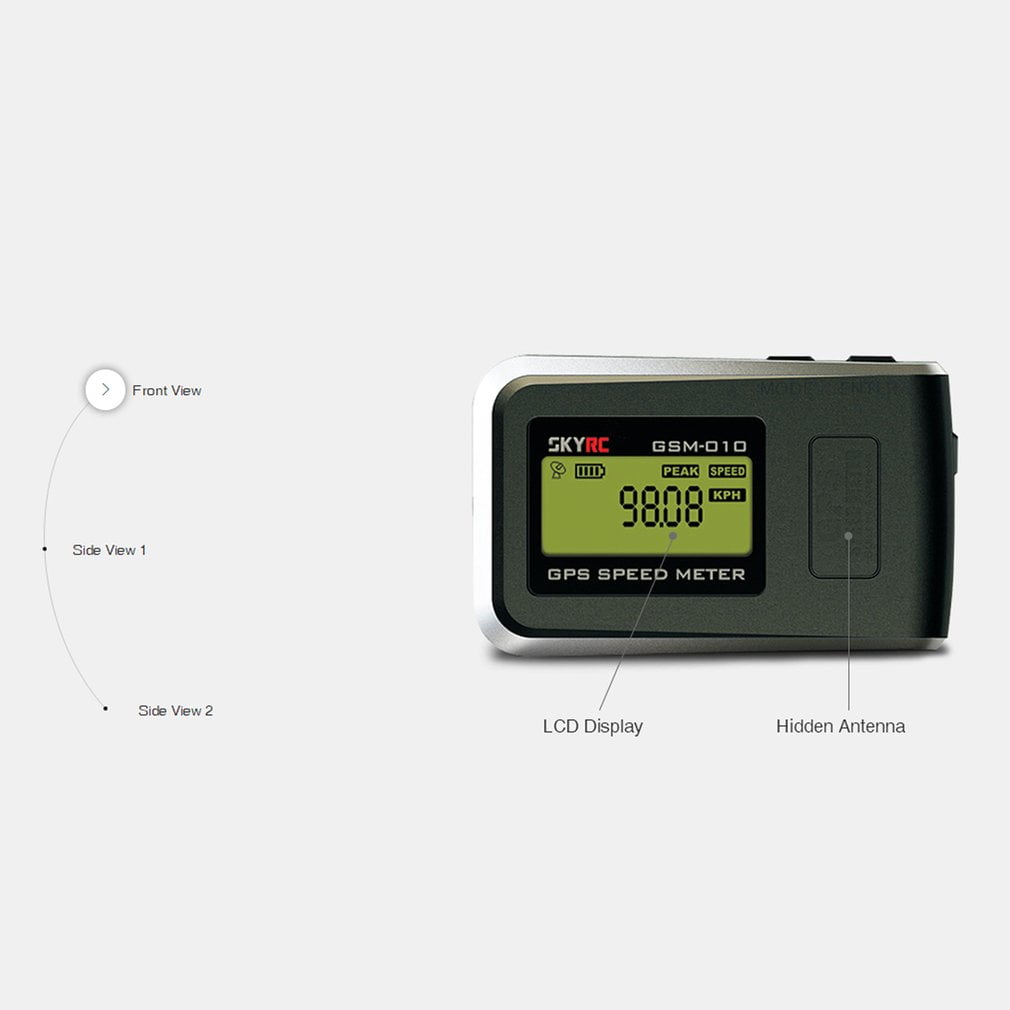 SKYRC GSM 010 Compact GPS Speed Meter Altimeter For RC Car Plane Quadcopter Walmart
