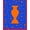Orange, Pattern 1, variant on ODIKA 4'x6' Machine Washable Non-Slip Area Rug, Celebration Decorative Floor Protection Display High Traffic Rug, Orange, 669988